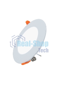 Панель светодиодная встраиваемая круглая 6Вт 230В 6500К 420Лм 95мм белая IP20 LAMPER