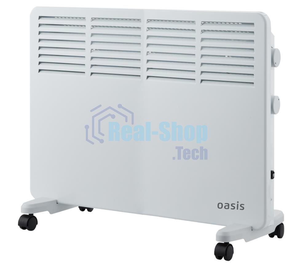 Конвектор Oasis VK-15 белый, 1500 Вт, 20 м2, термостат