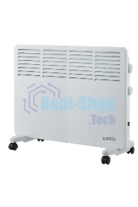Конвектор Oasis VK-15 белый, 1500 Вт, 20 м2, термостат