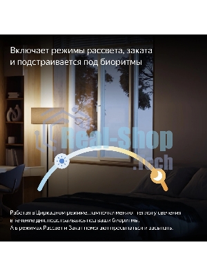 Умная лампа Yandex YNDX-00551 E27 9Вт 806lm (упак.:1шт)