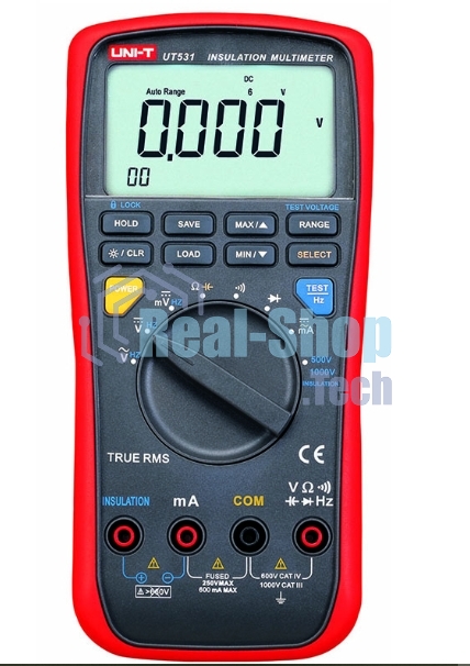 Тестер сопротивления изоляции UNI-T UT531