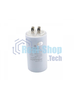 Конденсатор CBB60 50мкФ 450V (4 клеммы, крепление болтом) 304012