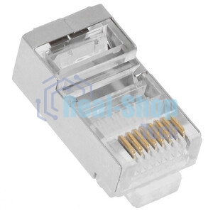 Коннектор Vention RJ45 (8p8c), cat. 5e, под витую пару (50 шт.)