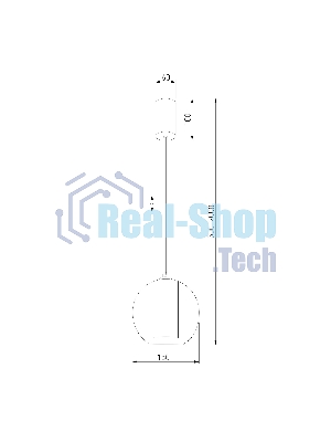 50258/1 LED / подвесной светильник/ шоколад