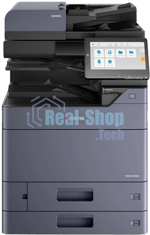 Цветное МФУ Kyocera TASKalfa MZ2501ci 25стр/мин A3, SRA3, 4800х1200dpi,(110C2M3NL0), без автоподатчика и тонера.