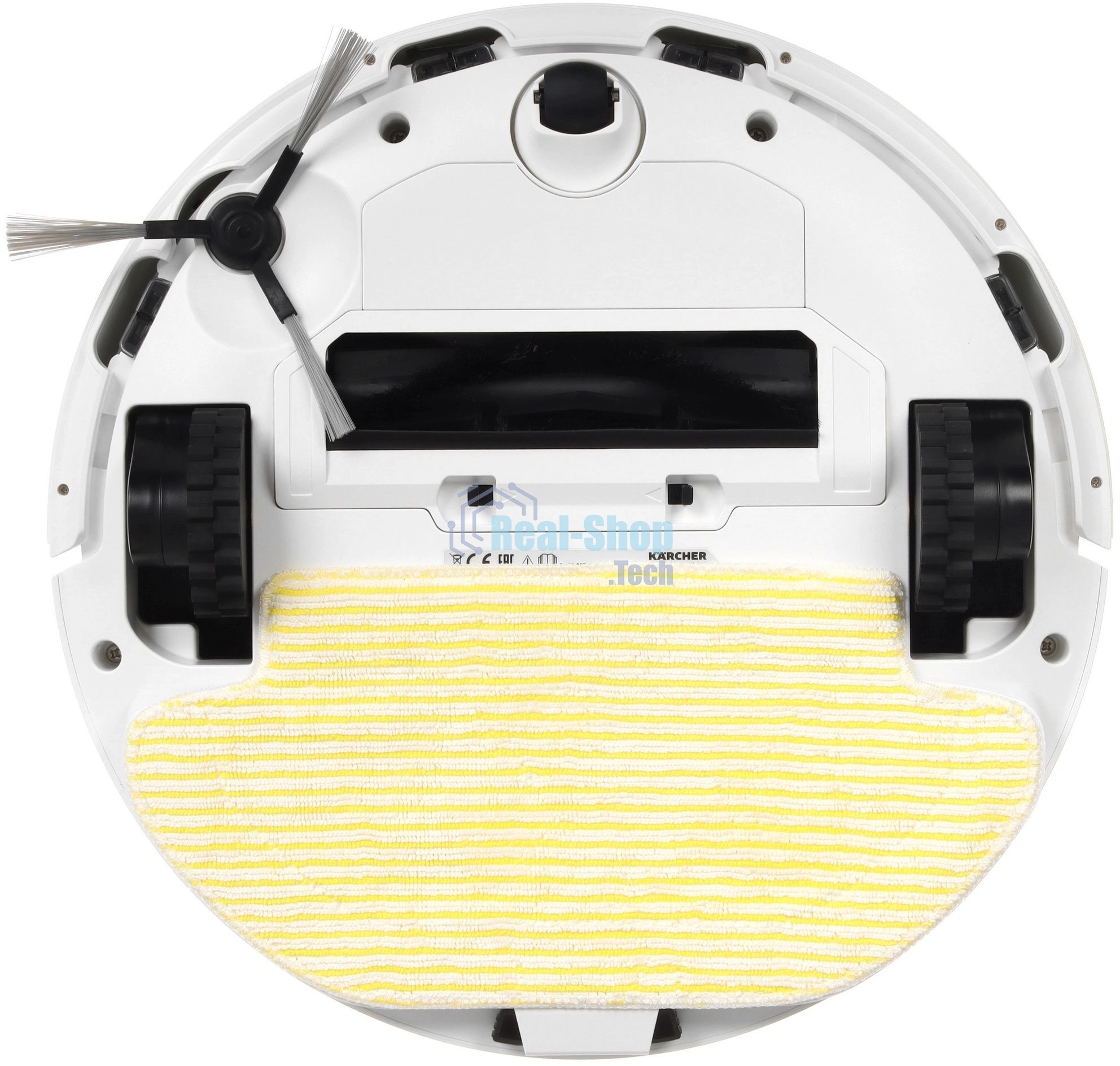 Робот-пылесос Karcher RVC 3 белый, 2600 мAч Li-Ion, уборка сухая/влажная, пылесборник контейнер 0.24 л