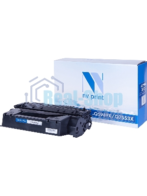 Картридж лазерный NVPrint совместимый HP Q5949X/Q7553X для LJ 1320/3390/3392/P2014/P2015/M2727 (7000k)