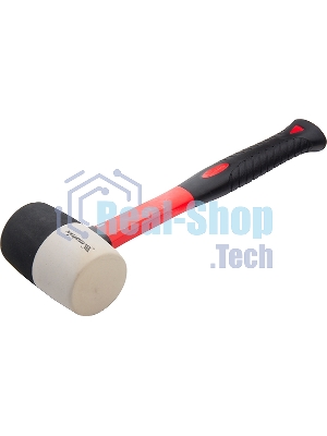 Киянка Matrix резиновая 225г чернобелая резина фибергласовая рукоятка