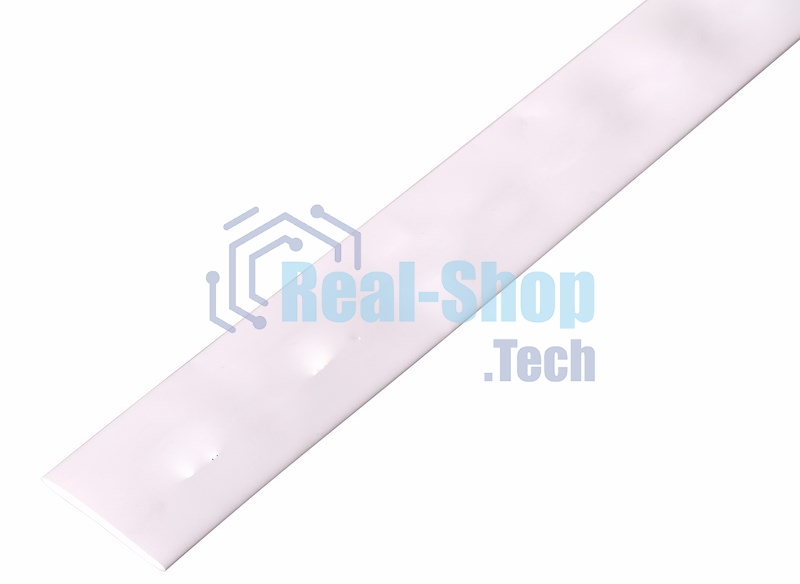 Термоусаживаемая трубка Rexant 30,0/15,0 мм, белая, упаковка 10 шт. по 1 м