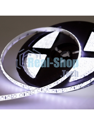 Лента светодиодная силикон, 8 мм, IP65, SMD 2835, 120 LED/m, 12 V, цвет свечения белый