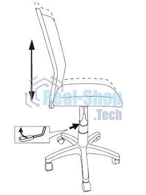 Кресло Бюрократ KD-9 салатовый, сетка, 120 кг