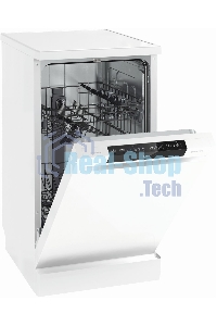 Посудомоечная машина, Gorenje GS531E10W, белая с черным, 44.8 см, 9 компл., 47 дБ, класс A++