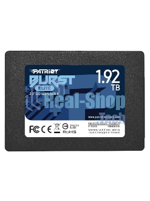 Накопитель SSD Patriot Burst Elite, 1.92Tb, SATA, 2.5