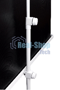 Экран 150x150 см TriScreen 1:1 напольный рулонный белый84' Matt White (MW), черный корпус