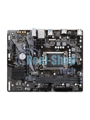 Материнская плата Gigabyte H610M K DDR4 V2.0, LGA 1700, Intel H610, 2xDDR4, 2xSATA, 1xM.2, 1xPCIe 4.0 x16, 1xPCIe x1, 1xHDMI, 1x 1Gb LAN, 2xUSB-A 3.2 Gen 1, 4xUSB-A 2.0, 3x 3.5 мм, 7.1, mATX