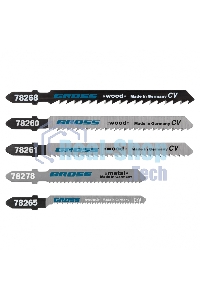 Набор полотен для электролобзика универсальный Gross 5шт.