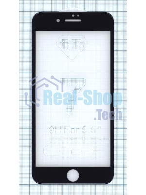 Защитное стекло 4D для Apple iPhone 7/8 Plus черный
