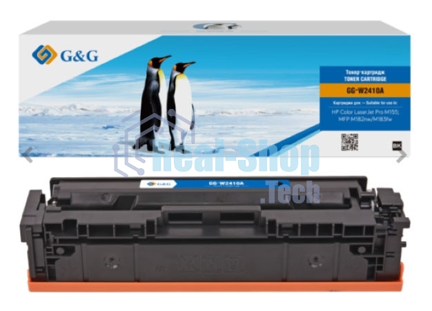 Картридж лазерный G&G GG-W2410A черный (1050стр.) для HP Color LaserJet Pro M155;MFP M182nw/M183fw