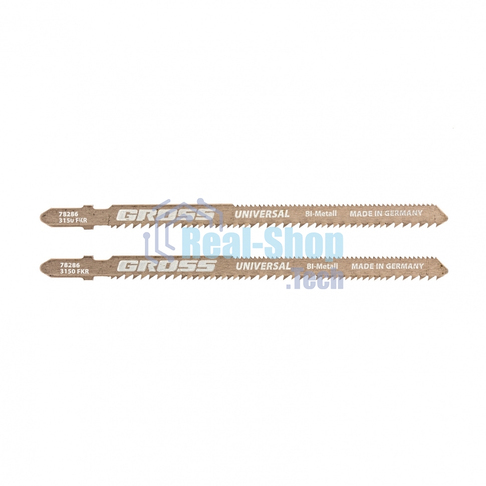 Полотна для электролобзика Gross 78286 универсальные 2 шт.