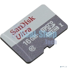Флеш карта Sandisk Ultra microSDHC 16Gb 80Mb/s Class 10