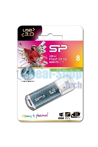 Флешка USB Silicon Power R/W 8Gb Marvel M01 SP008Gb,UF3M01V1B USB 3.0 синий