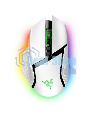 Мышь беспроводная/проводная Razer Basilisk V3 Pro 35K белый, 35000 dpi, радиоканал, Bluetooth, USB, кнопки - 11