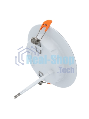 Панель светодиодная встраиваемая круглая 6Вт 230В 6500К 420Лм 95мм белая IP20 LAMPER