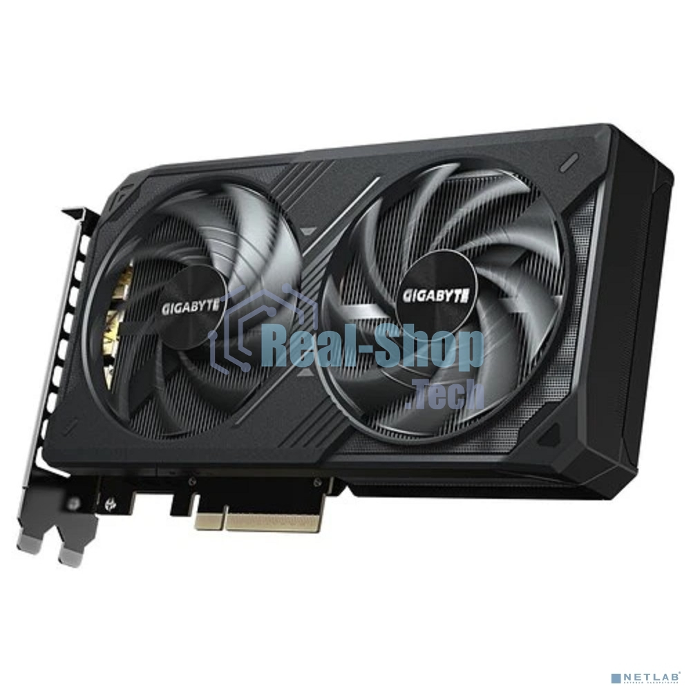 Видеокарта Gigabyte GeForce RTX 5060Ti Windforce, NVIDIA RTX 5060 Ti, 16G GDDR7, 128 бит, PCI-e 5.0, 1xHDMI, 3xDP, 2572 МГц
