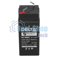 Батарея Delta DT 6023(2,3 А\ч, 6В) свинцово- кислотный аккумулятор
