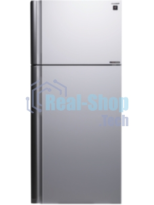 Холодильник Sharp SJ-XE55PMWH белый жемчуг двухкамерный 388/148л морозилка сверху, No Frost