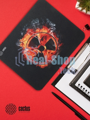 Коврик для мыши Cactus CS-MP-D06M Radiation 300x250x3мм