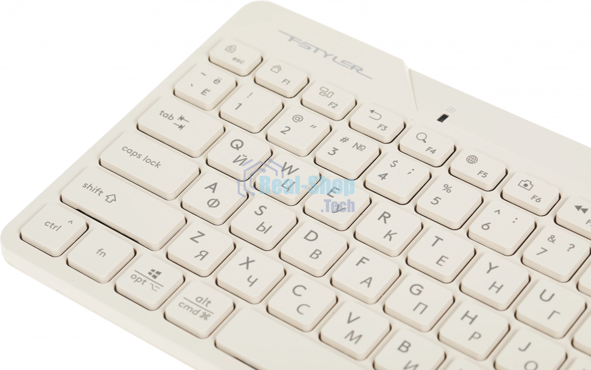 Комплект клавиатура+мышь A4Tech FStyler FG2200 Air2 беспроводной, USB, 1200 DPI, бежевый