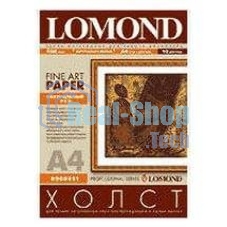 Холст Lomond 0908411 A4/300г/м2/10л./белый матовое лен для струйной печати
