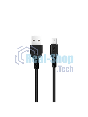 Кабель USB 2.0 HOCO X20, AM/microBM, черный, 3м
