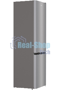 Холодильник Gorenje NRK6201PS4 серебристый металлик двухкамерный 235/96л морозилка снизу, No Frost