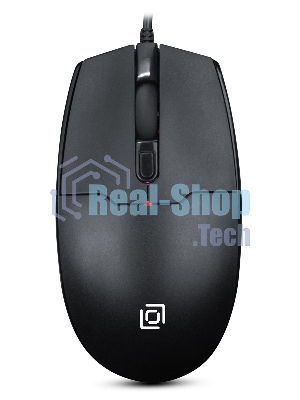 Мышь проводная Oklick 147M черный, 1600 dpi, USB, кнопки - 3