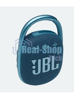 Портативная акустическая система JBL CLIP 4, синий