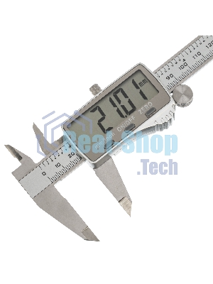 Штангенциркуль Denzel 150 мм, электронный, большой дисплей, с глубиномером