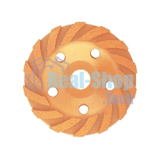 Чашка алмазная зачистная Matrix, 125 мм, турбо-сегмент