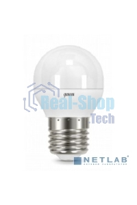 Лампа светодиодная Gauss LED Шар E27 6.5W 520lm 3000K 1/10/50