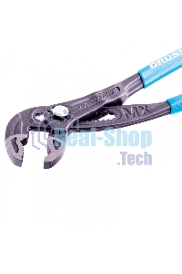 Клещи переставные Gross кнопочный механизм, обливные рукоятки, 250 мм