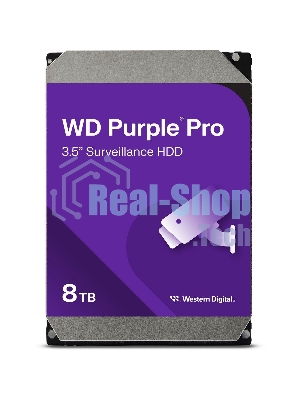 Жесткий диск HDD Western Digital 8Tb 7200rpm SATA-III 256Mb 3.5