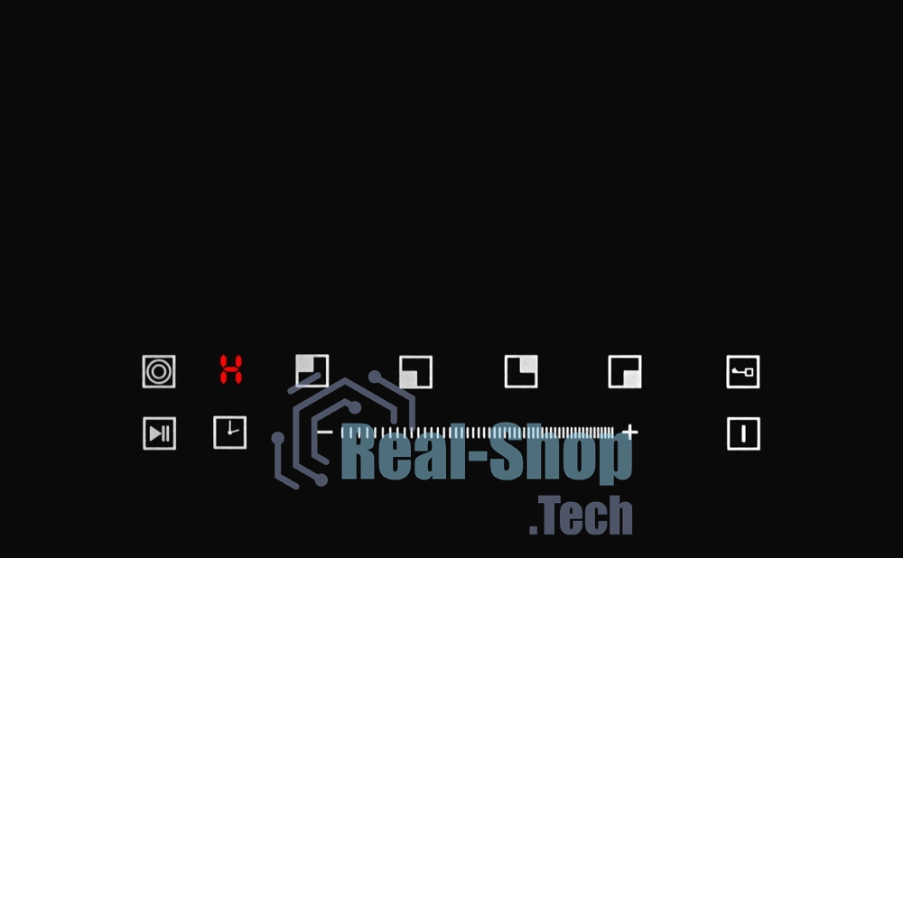 Встраиваемые электрические панели Monsher MHE 6012 Независимая стеклокерамическая варочная поверхность,Ширина 60 см, 4 зоны ускоренного нагрева,Электронное сенсорное управление,5 цифровых дисплеев, 9 уровней мощности, 1 двойная зона нагрева, таймер, индик