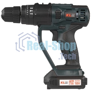 Дрель-шуруповерт Klpro KLMS18-20, 18 В, 2 Ач, 28 Нм, щеточный, ударный