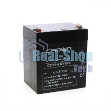 Батарея для ИБП CROWN СВТ-12-5 (12V 5Ah) F2 срок службы 6 лет