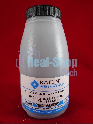 Тонер HP CP 1210/15/1510/18/25/CM 1312 MFP черный, химический (фл.55г.) Katun фас. Россия
