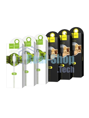 Кабель USB 2.0 HOCO X20, AM/microBM, черный, 3м