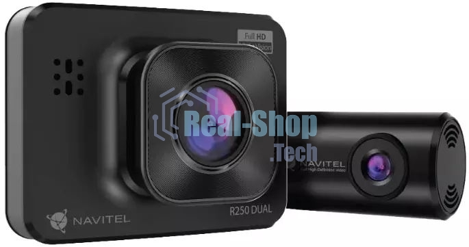 Видеорегистратор Navitel R250 DUAL DVR, 1920x1080, 2