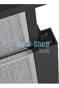 Вытяжка встраиваемая Maunfeld VS Light 50 черный, 50 см, 520 куб. м/ч, 56 дБ