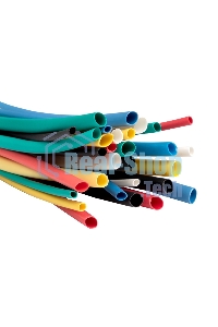 Набор трубок термоусадочных ТУТ 1/0.5; 1.5/0.75; 2/1; 2.5/1.25; 3/1.5 (6 цветов по 5шт 100мм) PROxima EKF tut-n-2-r